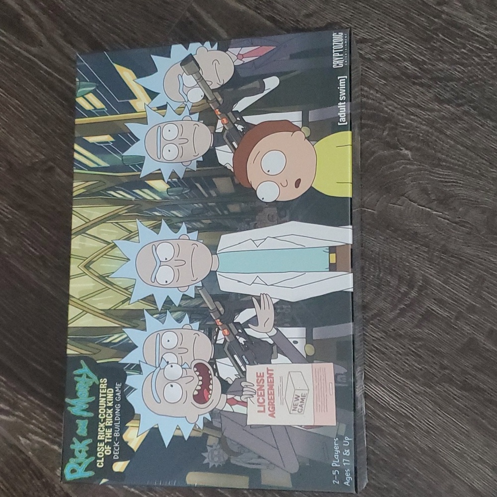 Rick And Morty: Close Rick-Counters Of The Rick Kind Deck-Building Game - NEW
